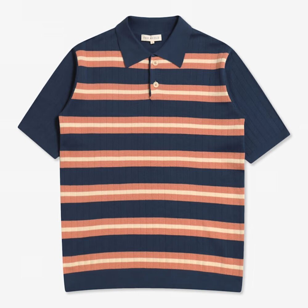 Far Afield Leroy Short Sleeve Polo